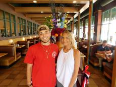 Couple enjoying lunch at Butterfield's Pancake House & Restaurant in Naperville