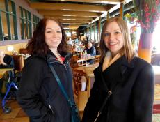 Friends enjoying lunch at Butterfield's Pancake House & Restaurant in Naperville 