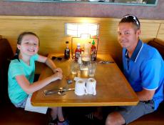 Family enjoying lunch at Butterfield's Pancake House & Restaurant in Naperville