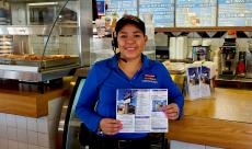 Friendly staff at Charcoal Delights Restaurant in Des Plaines