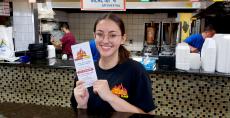 Friendly staff at Charcoal Flame Grill in Morton Grove