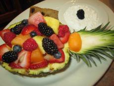 Refreshing Fruit Salad at Downers Delight in Downers Grove
