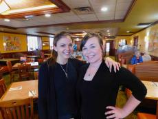 Friendly staff at Downers Delight Pancake House & Restaurant in Downers Grove
