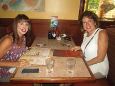 Friends enjoying lunch at Downers Delight Pancake House & Restaurant in Downers Grove