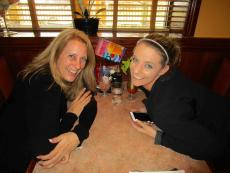 Friends enjoying breakfast at Downers Delight Pancake House & Restaurant in Downers Grove