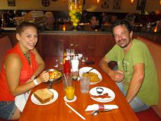 Friends enjoying breakfast at Eggs Inc. Cafe in Naperville