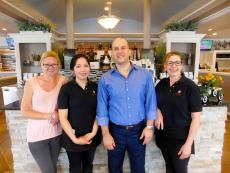 Friendly staff at Eggville Cafe in Cary