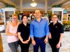 Friendly staff at Eggville Cafe in Cary