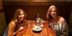 Friends enjoying lunch at Ellwood Steak & Fish House in DeKalb