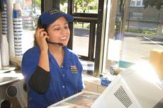 Fast and friendly drive-thru service at Charcoal Delights in Chicago