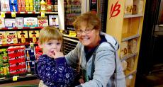 Happy shoppers at Fiesta Market in Mount Prospect