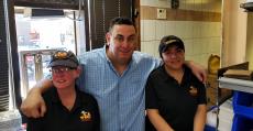 Friendly staff at Franksville Restaurant in Chicago