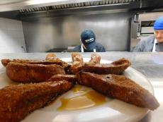 Thick-cut Challah French Toast at Georgie V's Pancakes & more in Northbrook