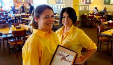 Friendly servers at Golden Brunch Restaurant in Arlington Heights