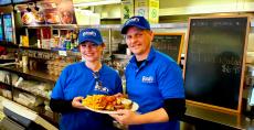 Friendly staff at Goodi's Restaurant in Niles