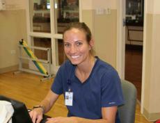 Friendly staff at the Greek American Rehabilitation & Care Centre in Wheeling