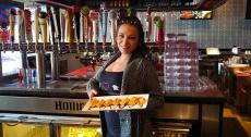 Friendly server at HOME Restaurant & Nightclub in Arlington Heights