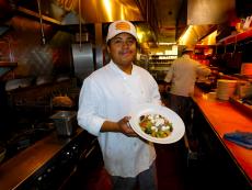 Hard working kitchen crew at Jameson's Charhouse in Arlington Heights