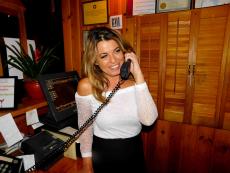 Friendly hostess at Jameson's Charhouse in Arlington Heights
