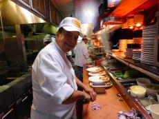 Hard working kitchen crew at Jameson's Charhouse in Arlington Heights