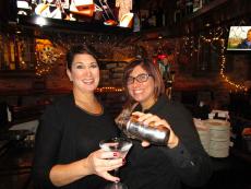 Friendly bar staff at Jimmy's Charhouse in Libertyville