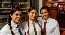 Friendly servers at Jimmy's Charhouse in Libertyville