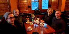 Family enjoying lunch at Johnny's Kitchen & Tap in Glenview