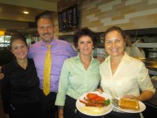 Friendly staff at Kappy's American Grill in Morton Grove