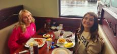 Friends enjoying lunch at Maple Butter Cafe in Plainfield
