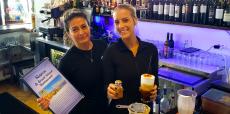 Friendly servers at Naxos, A Greek Island Restaurant in Itasca