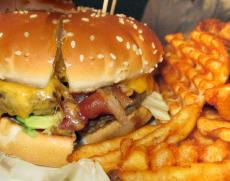 The Bacon Cheeseburger at Niko's Breakfast Club in Oak Lawn