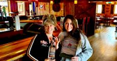 Friendly servers at Niko's Red Mill Tavern in Woodstock