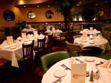 The famous piano lounge at Palm Court Restaurant in Arlington Heights
