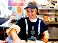 Friendly staff at Photo's Hot Dogs in Palatine