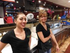 Friendly servers at Pub 83 Pizza & Burgers in Long Grove