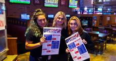 Friendly servers at Rookie's All American Pub & Grill in Huntley