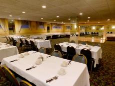 Private banquet room at Rose Garden Cafe in Elk Grove Village