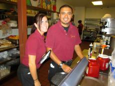 Friendly staff at Savoury Restaurant & Pancake Cafe in Bartlett