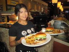 Friendly server at Xando Cafe in Hickory Hills