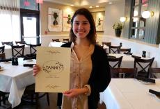 Friendly manager at Yanni's Greek Restaurant in Glenview